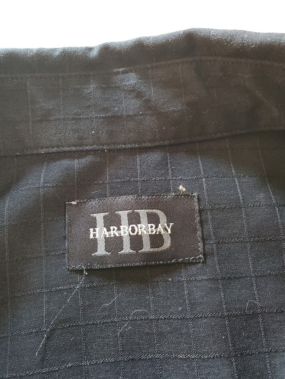 HARBOR BAY Men's Navy Blue Short Sleeve Shirt Size 3XL - Picture 7 of 13
